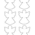Free Printable Angels Labels, Toppers And Decorations. | Christmas   Free Printable Angel Templates