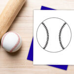 Free Printable Baseball Template – Simple Mom Project   Free Printable Baseball Stencils