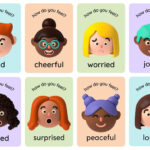 Free Printable Custom Emotions Flashcard Templates | Canva   Free Printable Mood Cards
