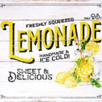Free Printable Farmhouse Lemonade Sign   The Cottage Market   Free Printable Lemonade Signs