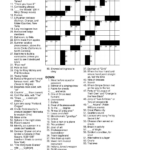 Free Printable Frank Longo Sunday Crossword Puzzles   Google   Free Printable Frank Longo Sunday Crossword Puzzles