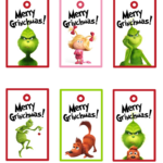 Free Printable Grinch Christmas Gift Tags | Baking You Happier   Free Printable Grinch Gift Tags