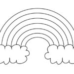 Free Printable Rainbow Templates – Large, Medium & Small Patterns   Free Printable Rainbow Stencils