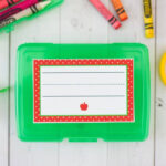 Free Printable School Labels   Pineapple Paper Co.   Free Printable Stationery Labels