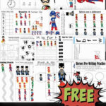 Free Printable Superhero Worksheets And Activity Sheets   Free Printable Dot To Dot Superhero