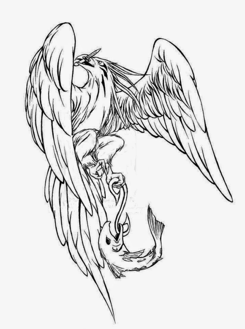 Free Printable Tattoo Stencils: Eagle Tattoo Stencils | Eagle - Free Printable Eagle Stencils