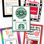 Free Printable Teacher Appreciation Gift Cards   Prudent Penny Pincher   Gift Cards Free Printables