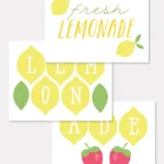 Free Printables To Make Your Lemonade Stand Extra Sweet   Project   Free Printable Lemonade Signs