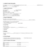 Free Virginia (Va) Rental Application Form | Pdf & Word   Free Printable Application For Rental Property