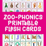Fun And Educational Zoo Phonics Flash Cards   Zoo Phonics Flash Cards Free Printable