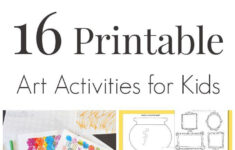 Fun And Free Printable Art Activities For Kids - Free Printable Art Projects