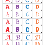 Funky Fonts Letter Sorting Activity With Free Printable {101 Ways   Printable Letters In Different Fonts