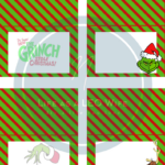 Grinch Movie Night Or Party Printables   Life As A Leo Wife   Grinch Card Printable