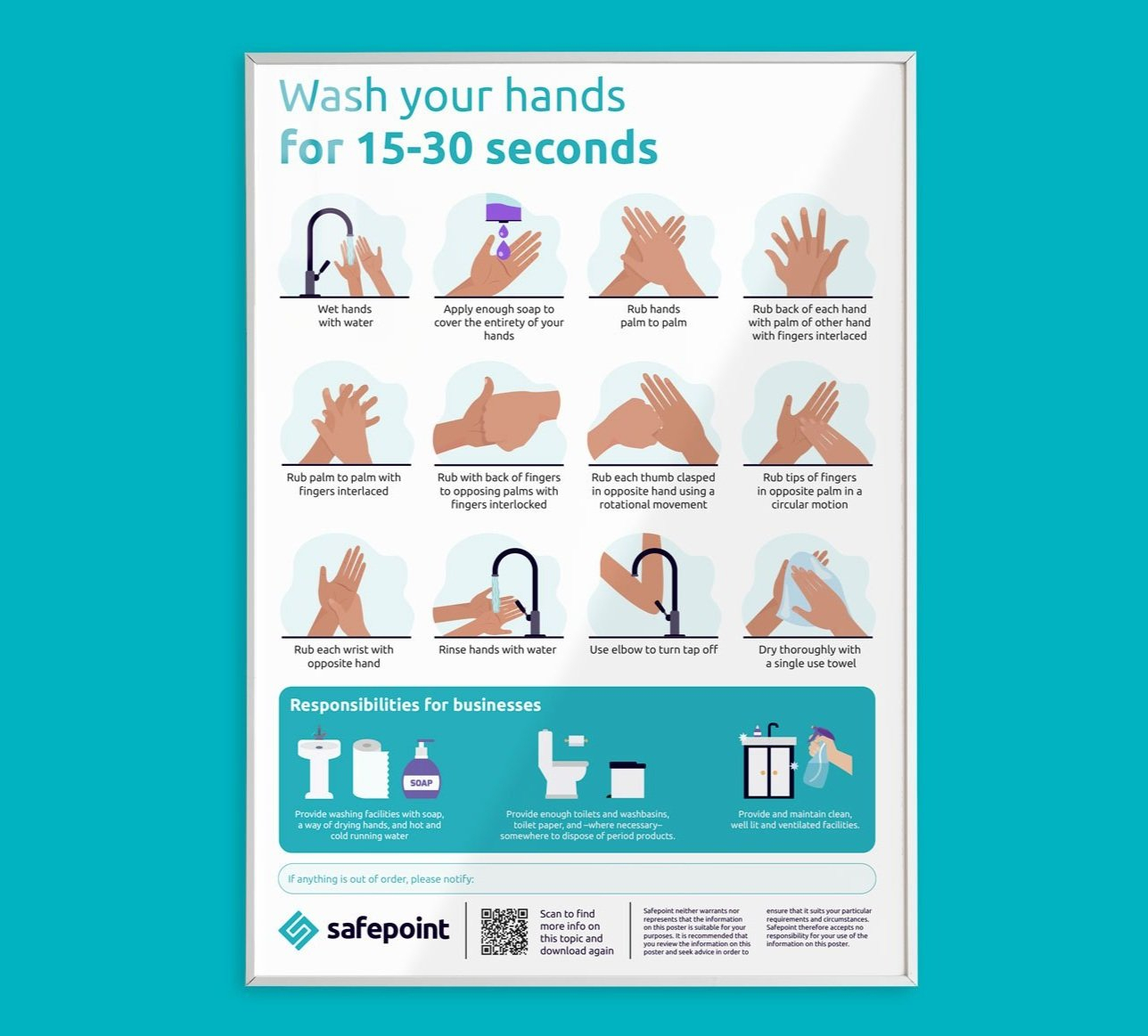 Hand Washing Health And Safety (Free Posters!) | Safepoint Lone - Free Printable Handwashing Signs