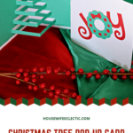 Homemade Pop Up Christmas Tree Card (With Free Printable Template   Free Printable Pop Up Card Templates Christmas