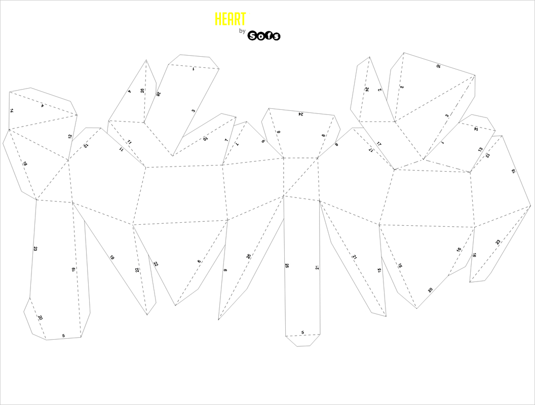 How To Get Your Digital Papercraft Template - Sofs Designs - Free Printable Papercraft Templates