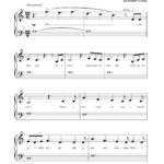 Into The Unknown (From Disney'S Frozen 2) Sheet Music (Beginner   Free Printable Sheet Music For Piano Disney
