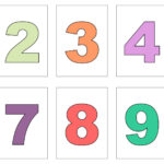Large Printable Number Cards 1 10 | Large Printable Numbers   Large Printable Numbers 1 10