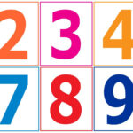 Large Printable Number Flash Cards | Large Printable Numbers   Large Printable Numbers 1 10