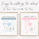 Lds Baptism Printable   Lds Baptism Gift   Boys Baptism Keepsake   Free Printable Baptism Signs