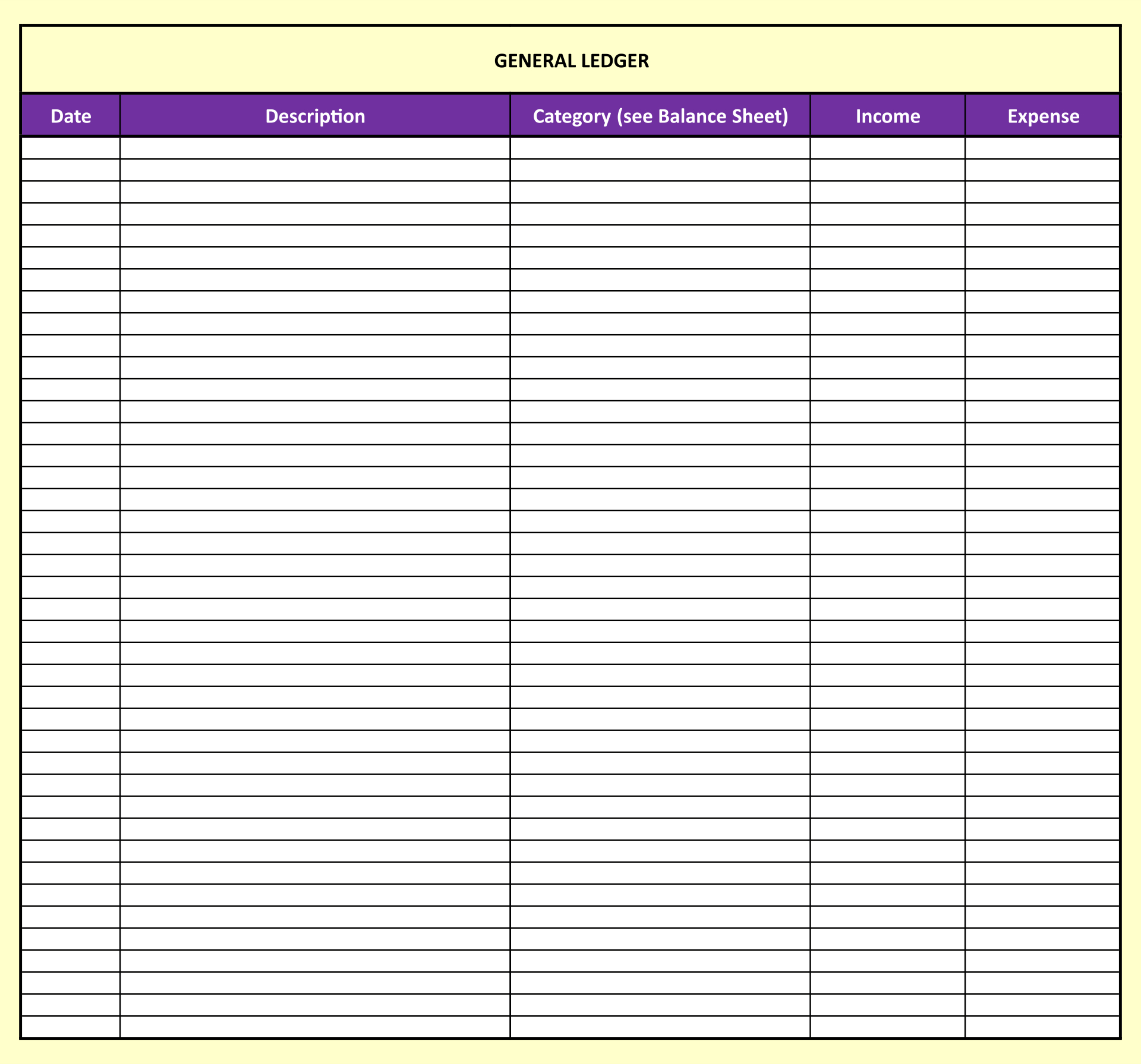 Ledger Balance Sheet - 10 Free Pdf Printables | Printablee - Free Printable Accounting Paper