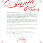 Letter From Santa Free Printable {Editable} | Skip To My Lou   Free Printable And Editable Letters From Santa