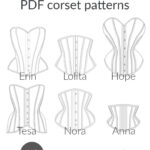 Lineup Of My Free Corset Patterns! 😁 (Link In Bio) We Start With   Free Printable Corset Sewing Pattern