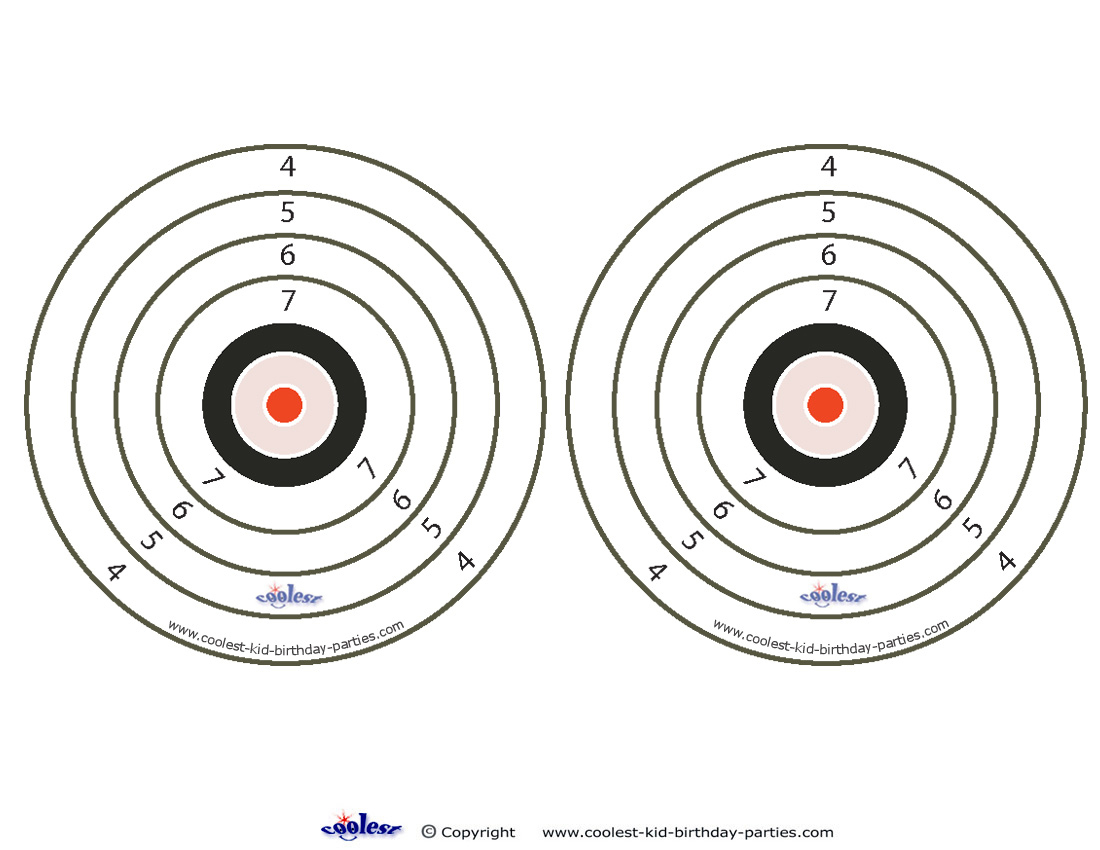 Medium Printable Army Targets 1 - Coolest Free Printables - Free Printable Military Targets