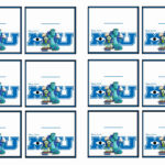 Monsters University Name Tags – Birthday Printable   Free Printable Monster Name Tags