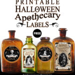 Party Planning: Free Printable Halloween Apothecary Labels   Free Printable Apothecary Labels