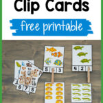 Pet Count And Clip Cards   Preschool Inspirations   Free Printable Clip Cards