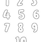 Printable Bubble Numbers   32 Free Printables | Printabulls   Free Printable Bubble Numbers 1 20