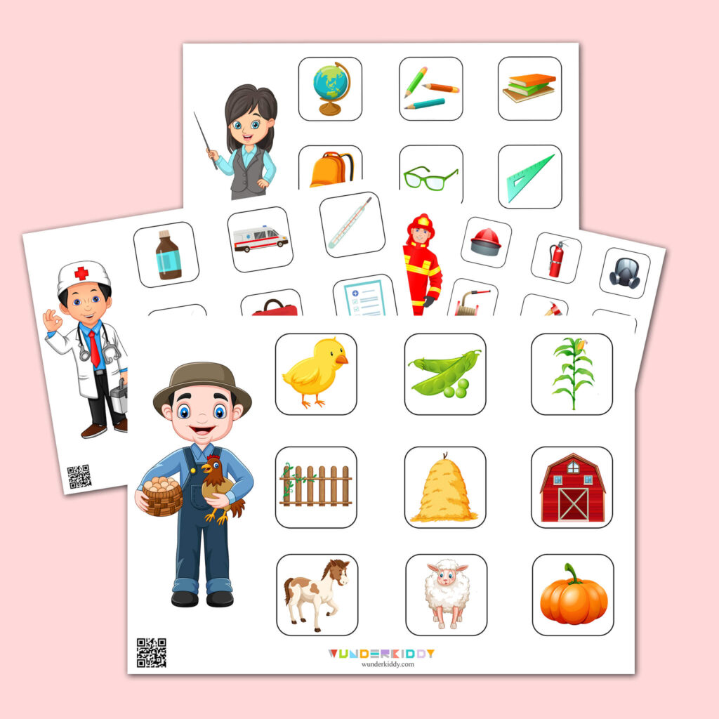 Free Printable Worksheets Jobs