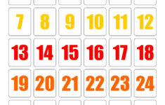 Printable Number Cards 1 30 | Printable Numbers, Writing Aids - Free Printable Number Cards 1-30