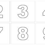 Printable Numbers 1 10 | Printable Numbers, Large Printable   Large Printable Numbers 1 10