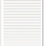 Printable Pdf Writing Paper Templates In Multiple Different Line   Free Printable Calligraphy Lined Paper