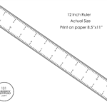 Printable Ruler | Online Ruler   Free Printable 6 Inch Rulers
