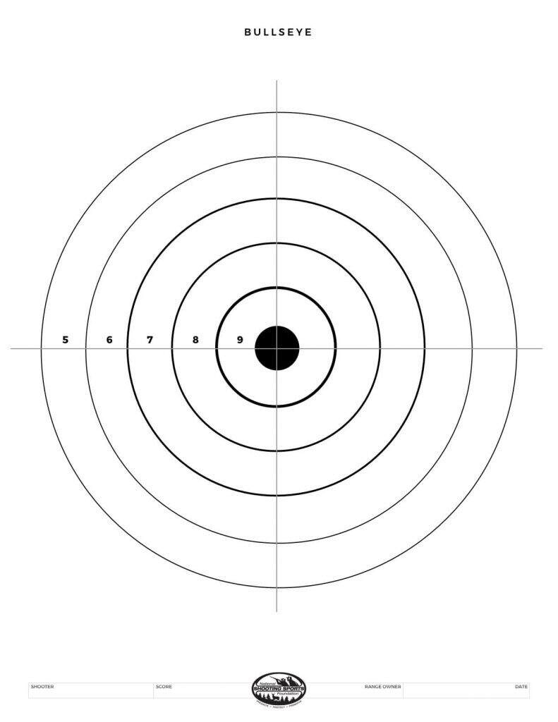 Printable Shooting Targets And Gun Targets • Nssf - Free Printable Military Targets