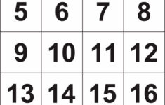 Printable+Numbers+1+20 | Large Printable Numbers, Printable - Numbers 1 To 20 Printable
