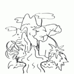 Rainforest Coloring Page   A Free Nature Coloring Printable   Free Printable Rainforest Pictures