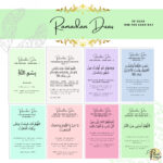 Ramadan Duas / Flash Cards / Ramadan Plannar/ Family Duas/ A   Free Printable Dua Cards