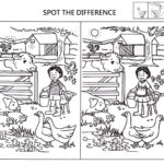 Spot The Difference Puzzle | Spot The Difference Kids, Find The   Spot The Difference For Kids