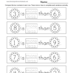 Spring Math Worksheet   Free Printable, Digital, & Pdf   Free Printable Activities For Kindergarten Math