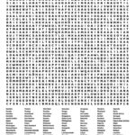 Super Hard Word Searches   10 Free Pdf Printables | Printablee   Free Printable Adult Word Search Free Printables