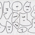 Teddy Bear Sewing Pattern Basic Teddy Bear Projects To Try Teddy   Teddy Bear Sewing Template Printable