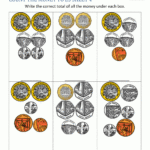 Uk Money Worksheets To £5   Free Printable Maths Worksheets Uk