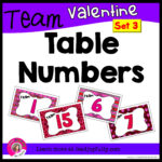 Valentine Team Or Group Fold Able Table Numbers 1 15 (Set 3)   Free Printable Table Numbers 1 15 Valentine Team Or Group Fold Able Table Numbers 1 15 (Set 3)   Free Printable Table Numbers 1 15