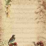 Winter Background Paper: Free To Use   Free Printable Vintage Paper