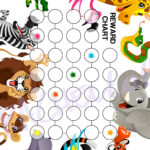 Zoo Animal Reward Chart For Kids, Printable Instant Digital   Free Printable Animal Behavior Charts