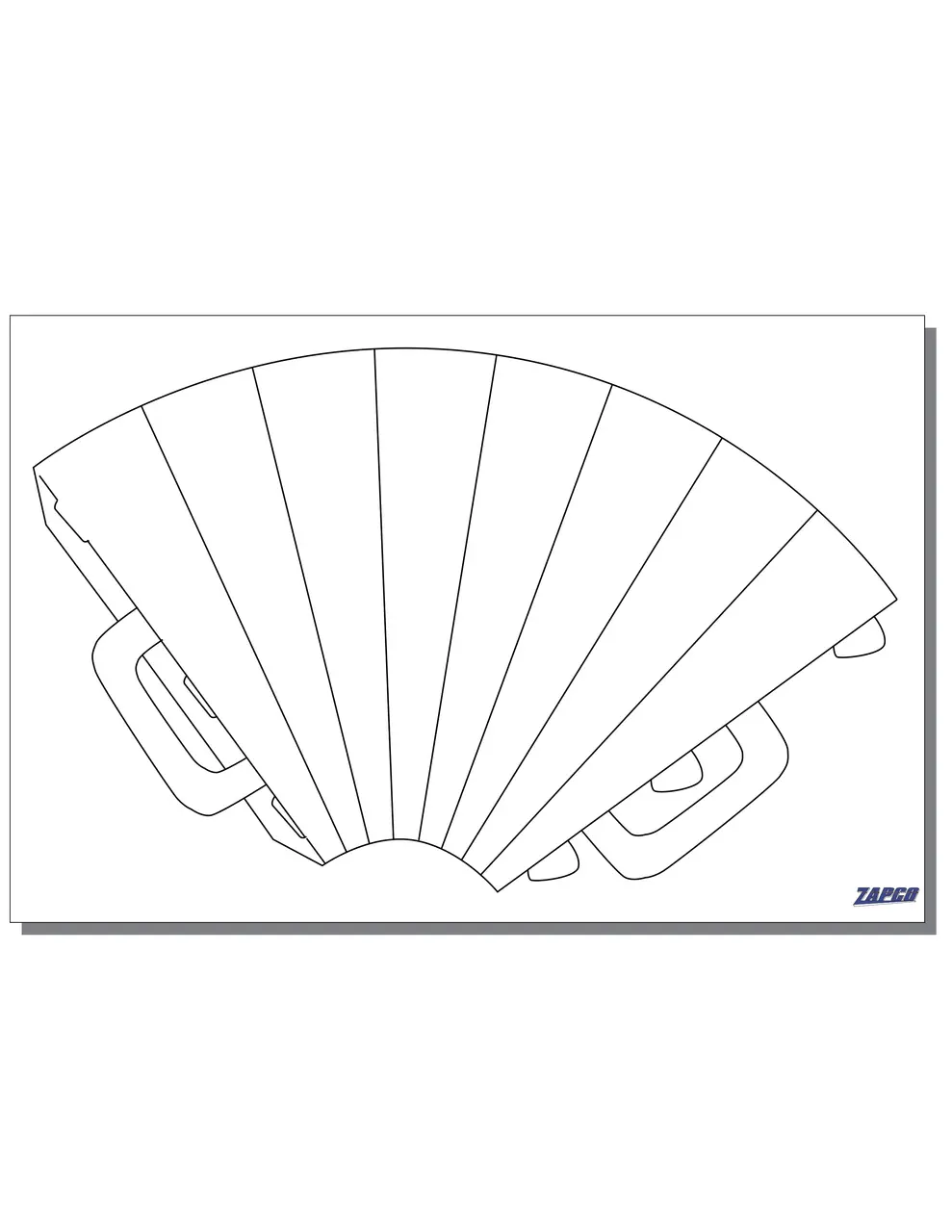 1 Up 9 5 X 1 25 X 6 25 Megaphone Paper 12 X 18 Sheet Item Mp 9 5 1 Up 9 5 X 1 25 X 6 25 Megaphone Paper 12 X 18 Sheet Item Mp 9 5